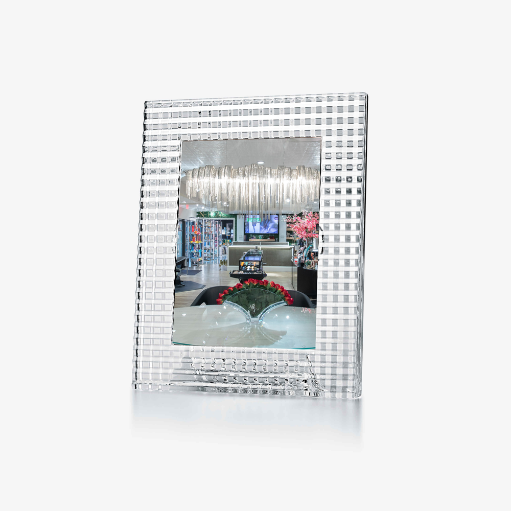 Baccarat クリスタル フォトフレーム Photo Frame 箱付き バカラ Baccarat フォトフレーム 横型 ルクソール インテリア
